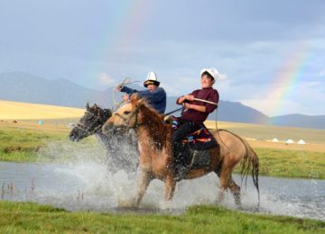 Kyrgyz national horse games | Travel Land
