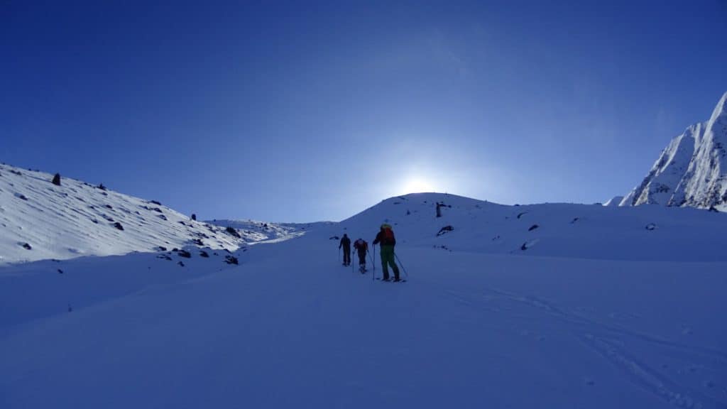 Tag 7. Gebiet Zhyrgalan/ Freeride Skifahren