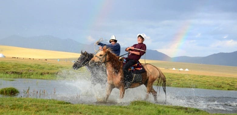 Horse games in Kyrgyzstan | Travel Land